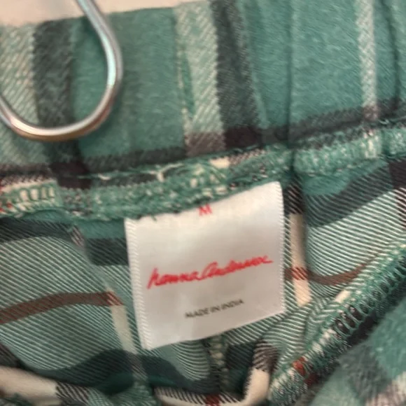 HANNA ANDERSSON ADULT UNISEX PLAID FLANNEL PAJAMA PJ SET 2 PIECE MEDIUM LARGE - Picture 5 of 6